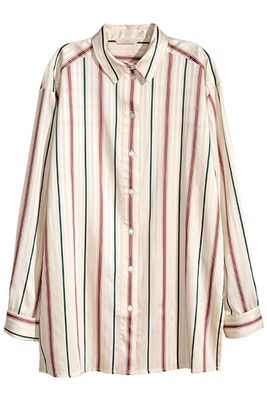Shirt With Woven Stripes from H&M