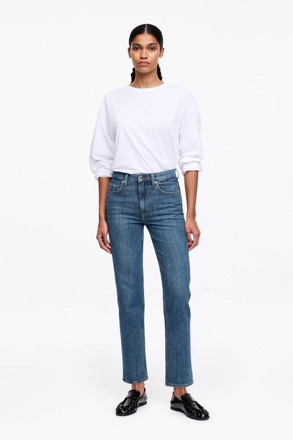 Jade Cropped Slim Jeans from Arket