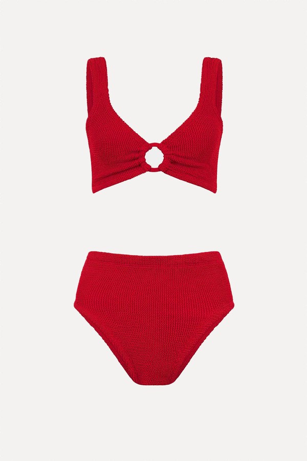 Nadine Bikini With Tonal Hoops from Hunza g