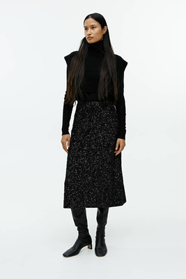 Mid-Length Sequin Skirt from ARKET
