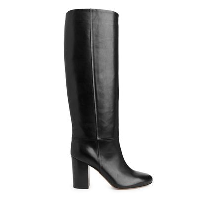 High-heel Leather Boots from Arket