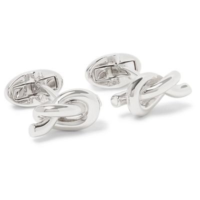 Silver Plated Cufflinks from Mulberry