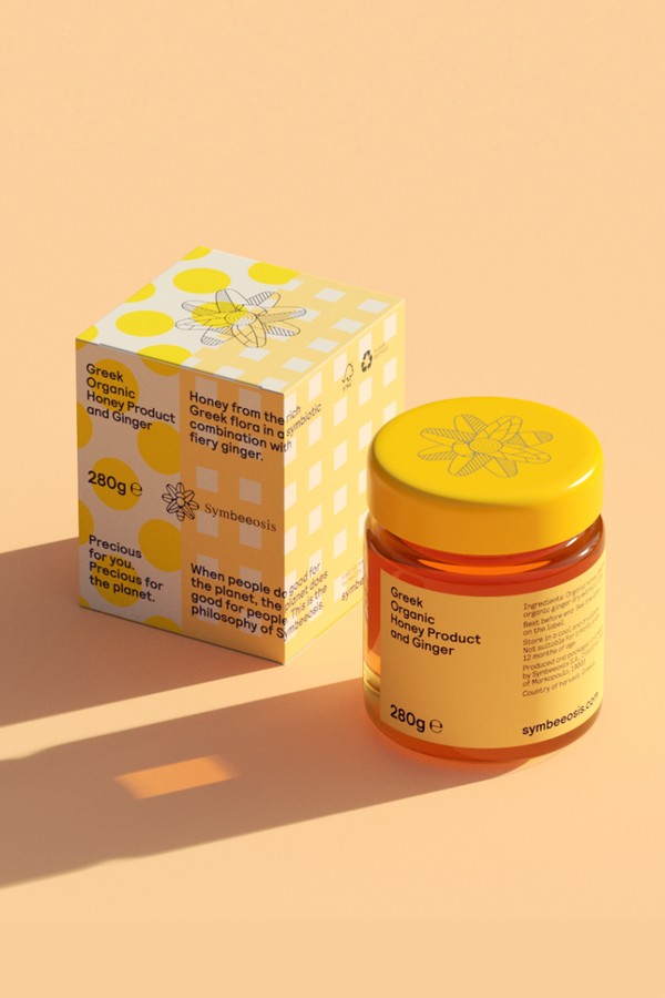 Greek Organic Honey And Ginger