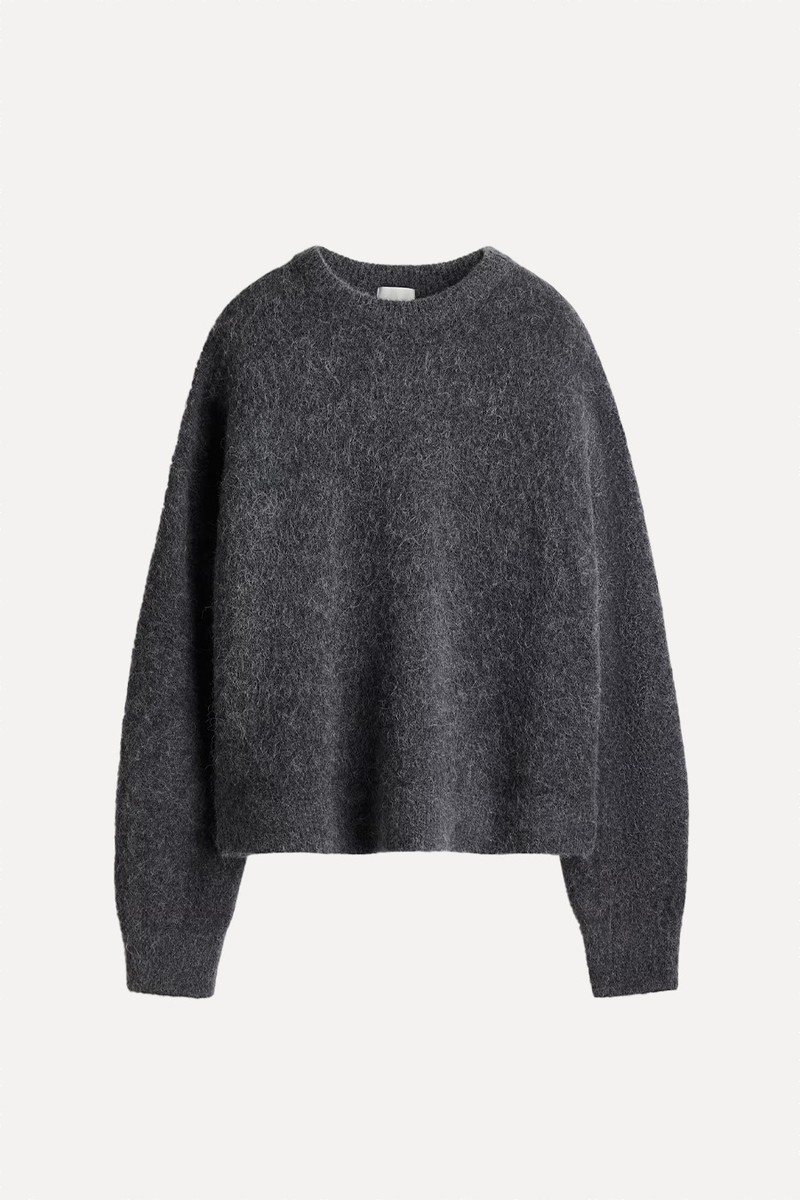 Oversized Alpaca-Blend Jumper