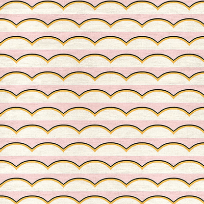 Scallops Wallpaper from Ottoline