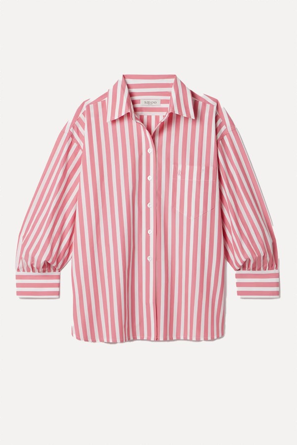 Kappa Striped Cotton-Poplin Shirt from Suzie Kondi