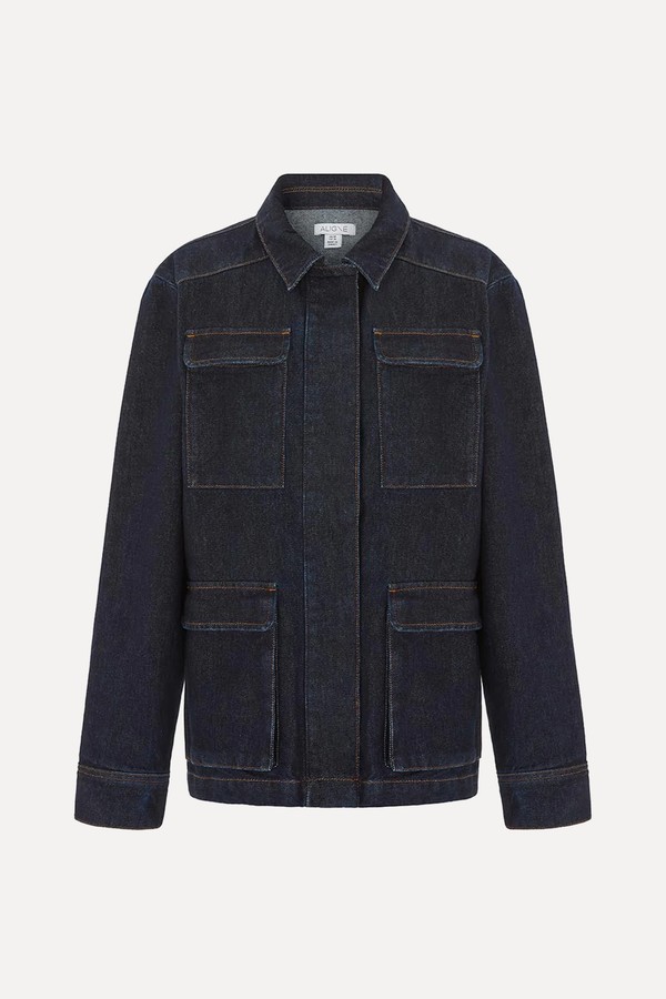 Myles Denim Pocket Utility Jacket  from Aligne