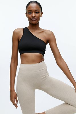 Seamless One-Shoulder Sports Bra from ARKET