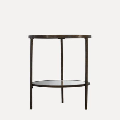 Aberdeen Bronze Side Table from Perch & Parrow