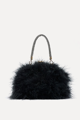 Feather Crossbody Bag  from River Island