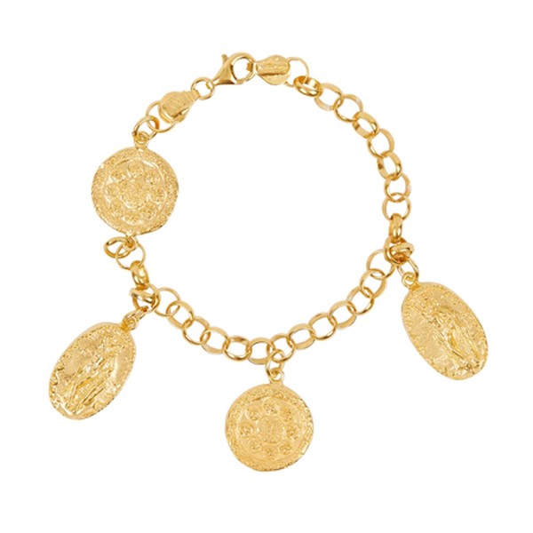 Amore 18kt Gold-Plated Bracelet from Soru Jewellery