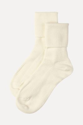 Pure Cashmere Bed Socks from Johnstons Of Elgin