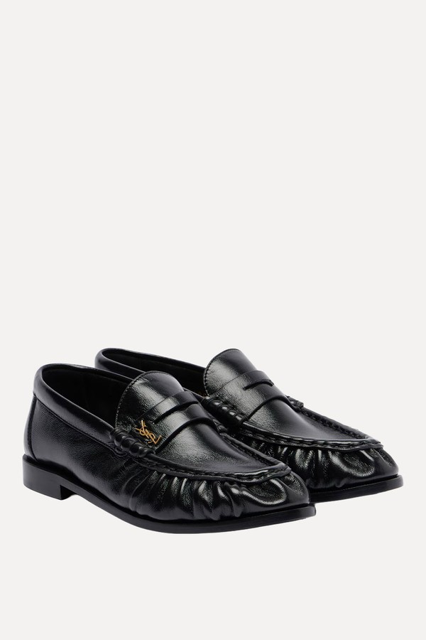 Leather Penny Loafers from Saint Laurent