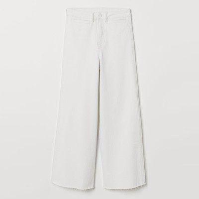 Denim Culottes High Waist from H&M