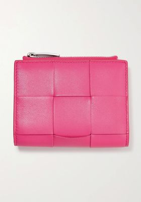 Cassette Intrecciato Leather Wallet from Bottega Veneta
