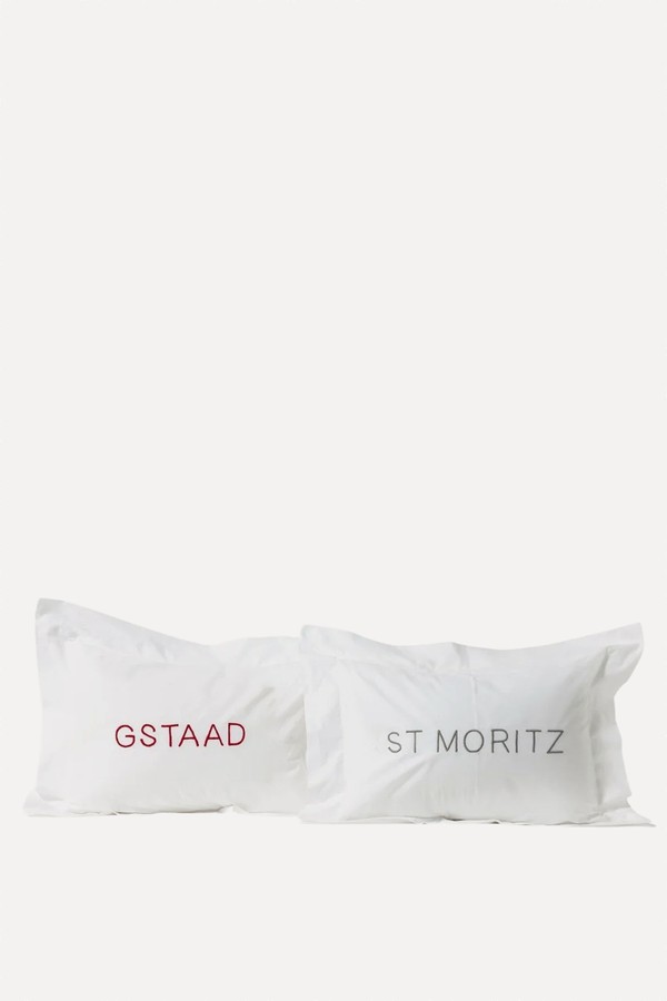 Ski Resort Mini Pillowcase Set from Seally Sleepy