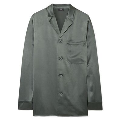 Rupert Silk-Satin Shirt from Joseph