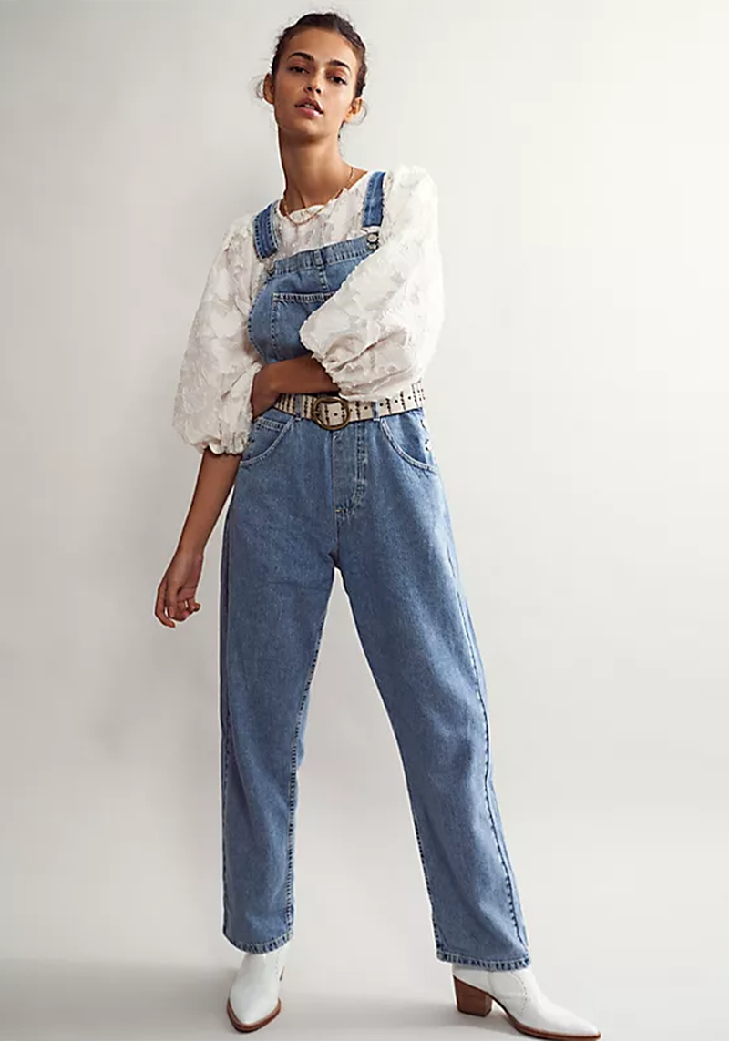 Ziggy Denim Overalls from Free People