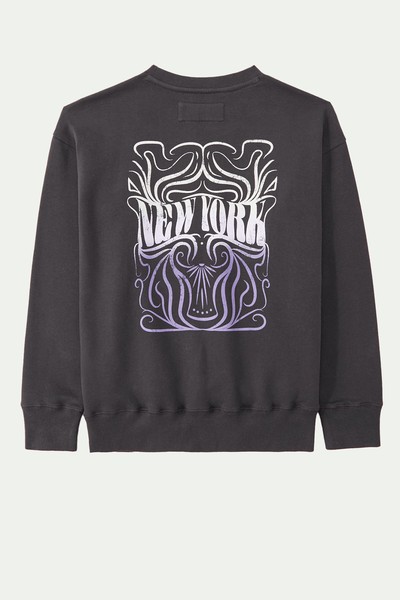 Legging-Friendly Graphic Crew Sweatshirt from Abercrombie & Fitch