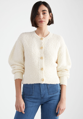Bouclé Knit Cropped Cardigan, £69 |  & Other Stories