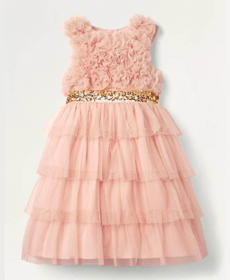 Ruffle Tulle Party Dress from Boden