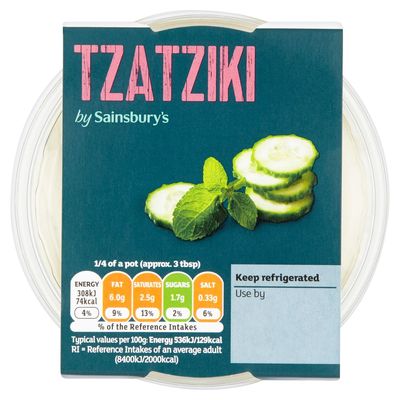 Tzatziki from Sainsbury's