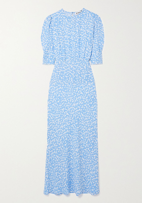 Lucile Floral-Print Crepe Dress from Rixo