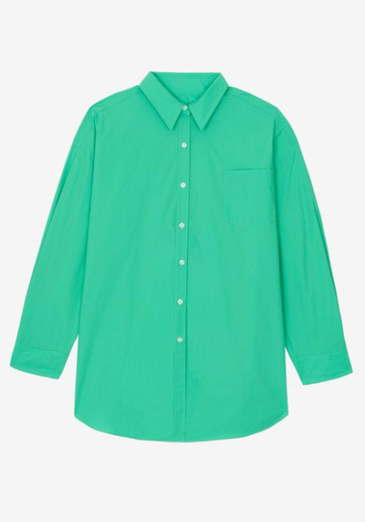 Melody Oversized Cotton Shirt from The Frankie Shop