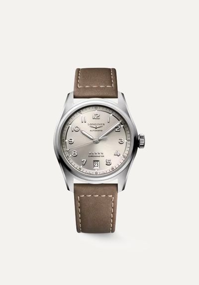 LONGINES SPIRIT Taupe Strap 