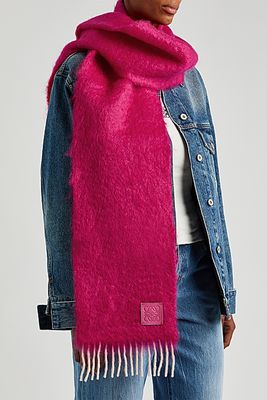 Mohair Blend Scarf from Loewe