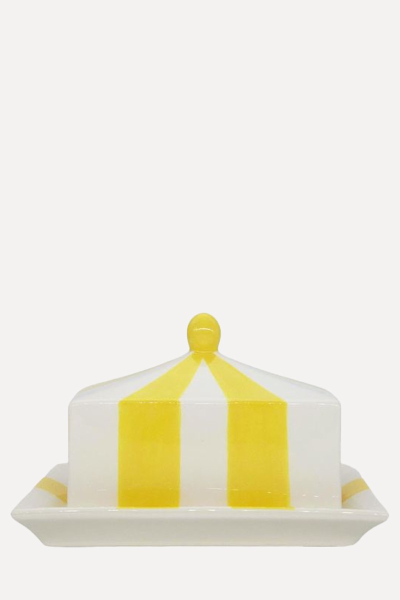 Circus Stripe Butter Dish from Issy Granger