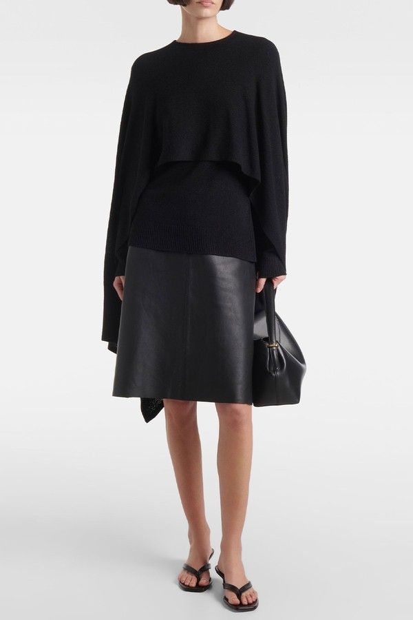 Leather Miniskirt  from Toteme