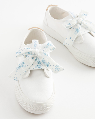 Floral Lace Canvas Trainers, From £20 | Next