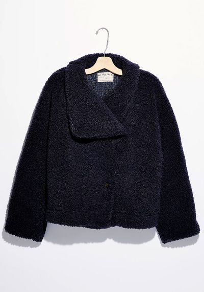 Izzy Wrap Teddy Jacket