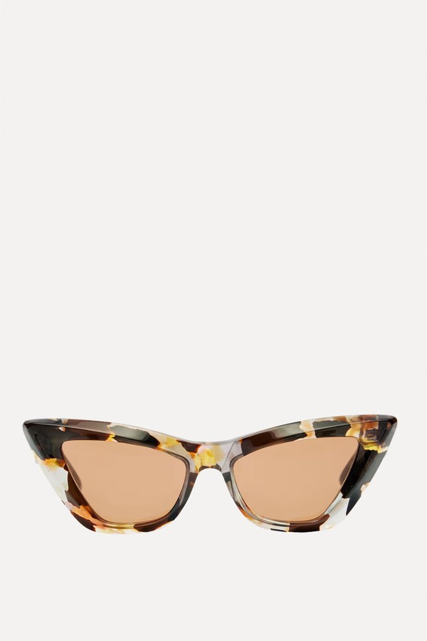 Reace Cat-Eye Sunglasses from Bottega Veneta
