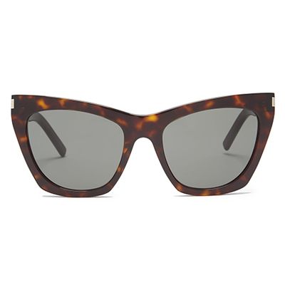 Kate Cat Eye Acetate Sunglasses from Saint Laurent 