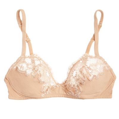Lace And Cotton-Blend Jersey Bra from La Perla