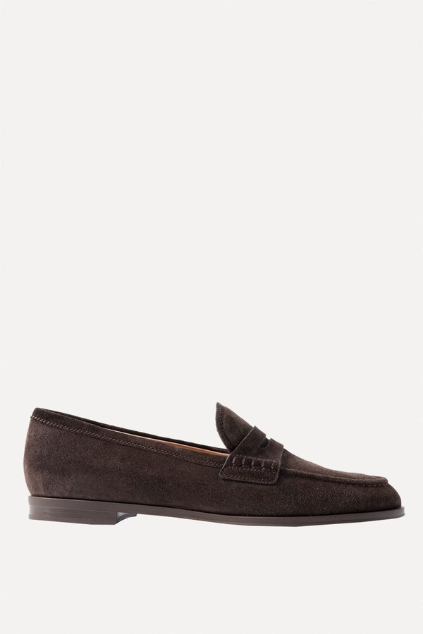 Georgie Suede Loafers from Gianvito Rossi