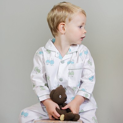 Green Isla Lamb Pyjama from Isla & Wilbur