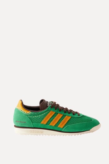 Sl72 Suede & Knit Sneaker’s from Adidas x Wales Bonner