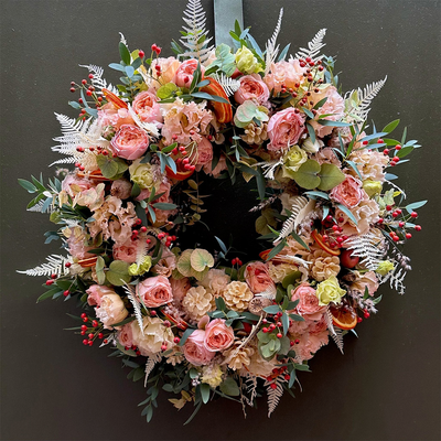 Fresh Flower Wreath from Pulbrook And Gould
