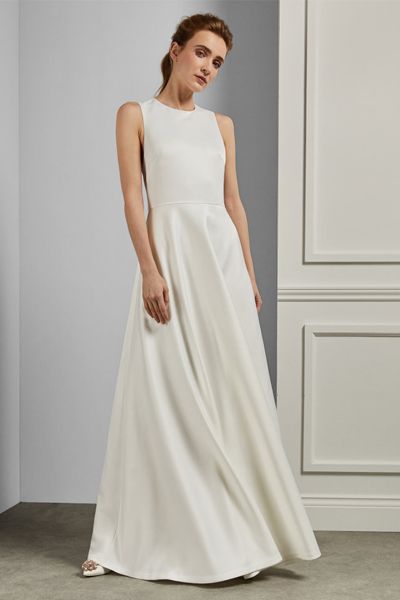 Eschen, Open Back Bow Maxi Dress from Ted Baker