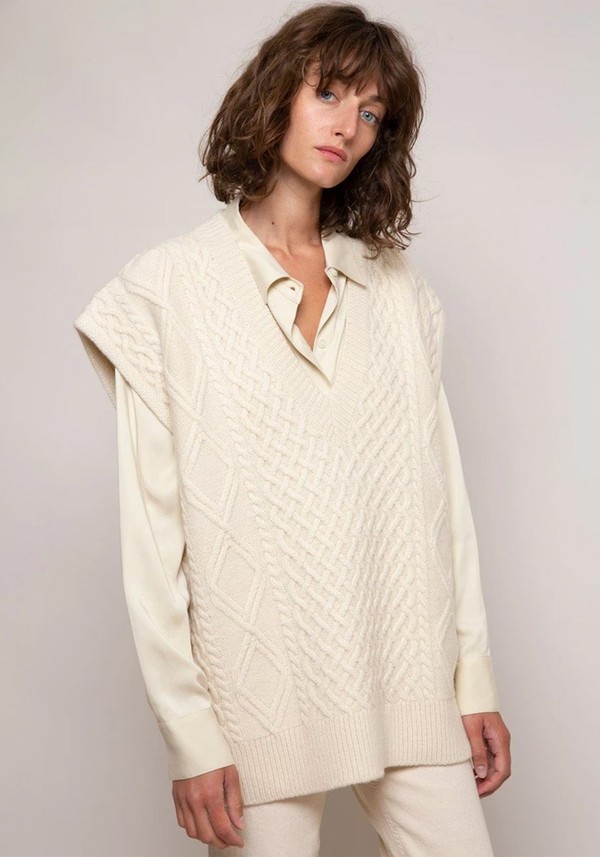Knit Vest from Frankie Shop