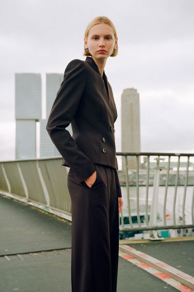 Georgia Tailored Wide Leg Pant