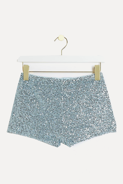 Sequin Hotpants Shorts from River Island