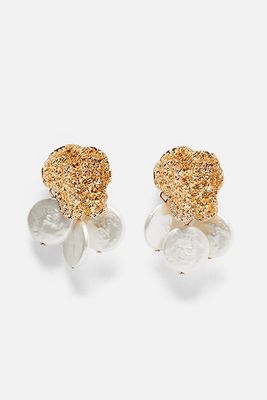 Faux Pearl Earrings from Zara