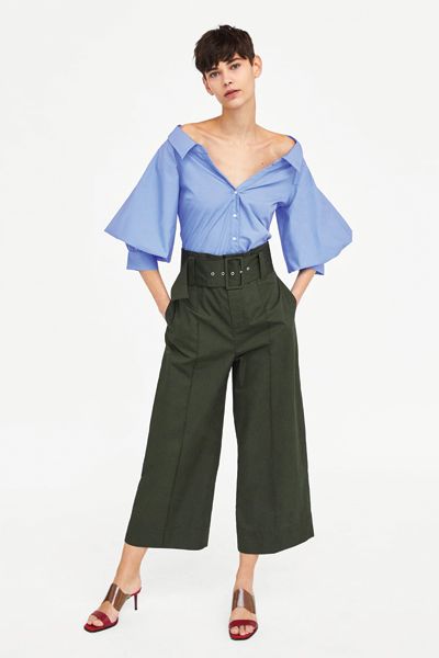 Puff Sleeve Shirt from Zara