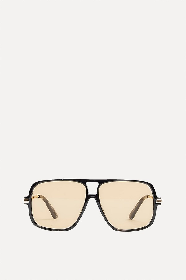 Aviator Metal Sunglasses from RIVER ISLAND