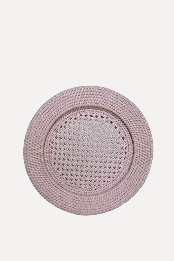 Round Rattan Charger from Casa By JJ