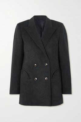 Everyday Double-Breasted Wool-Felt Blazer from Bláze Milano